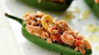 Jalapeños rellenos de atún Jalapeños rellenos de atún