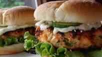 Grilled Salmon Burgers Grilled Salmon Burgers