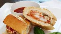 Shrimp Parmigiana Hero, Lightened Up Shrimp Parmigiana Hero, Lightened Up
