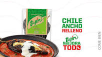 Chiles anchos rellenos Tajín® Chiles anchos rellenos Tajín®