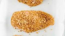 Keto Baked Breaded Chicken Breast Keto Baked Breaded Chicken Breast