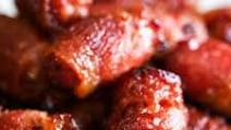 Brown Sugar Bacon Wrapped Smokies Brown Sugar Bacon Wrapped Smokies