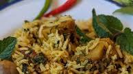 Aloo Palak Biryani Aloo Palak Biryani