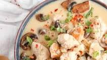 Thai Creamy Coconut Chicken Soup Thai Creamy Coconut Chicken Soup