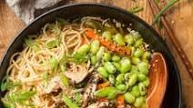 Vegan Ramen with Sesame Glazed Tofu Vegan Ramen with Sesame Glazed Tofu