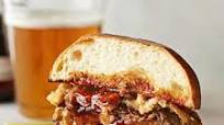Barbecue Cheddar-Bacon Stuffed Burgers Barbecue Cheddar-Bacon Stuffed Burgers