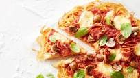 Spaghetti pizza Spaghetti pizza