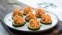 Spicy salmon and cucumber sandwiches Spicy salmon and cucumber sandwiches
