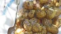 Herb roasted new potatoes Herb roasted new potatoes
