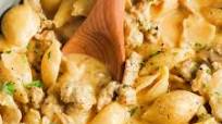 Cheesy Ground Turkey Pasta Cheesy Ground Turkey Pasta