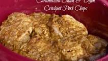 Caramelized Onion & Dijon Crockpot Pork Chops (Gluten-Free) Caramelized Onion & Dijon Crockpot Pork Chops (Gluten-Free)