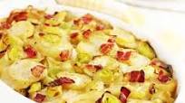Leek, potato & bacon bake Leek, potato & bacon bake