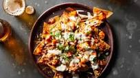 Hearty Bean Nachos With Spicy Salsa Hearty Bean Nachos With Spicy Salsa