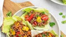 Beef Lettuce Wraps Recipe Beef Lettuce Wraps Recipe