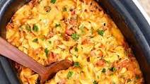 Crock Pot Beef Noodle Casserole Crock Pot Beef Noodle Casserole