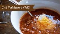 Old-Fashioned Chili Old-Fashioned Chili