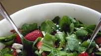 Strawberry Spinach Salad With Feta and Bacon Strawberry Spinach Salad With Feta and Bacon