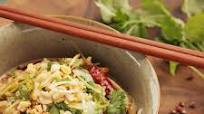 Sichuan Shirataki Sesame Noodle Salad With Cucumber, Sichuan Peppercorn, Chili Oil, and Peanuts (Vegan) Recipe Sichuan Shirataki Sesame Noodle Salad With Cucumber, Sichuan Peppercorn, Chili Oil, and Peanuts (Vegan) Recipe