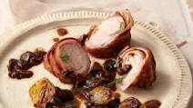 Bacon-Wrapped Pork Tenderloin with Sour Cherry Sauce Bacon-Wrapped Pork Tenderloin with Sour Cherry Sauce