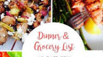 21 Day Fix Meal Plan & Grocery List {Shift Shop Week 1} 21 Day Fix Meal Plan & Grocery List {Shift Shop Week 1}