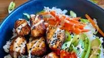 Crispy Spicy Salmon Bowls Crispy Spicy Salmon Bowls