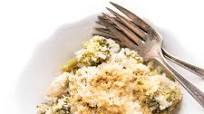 Keto Creamy Broccoli Chicken Cauliflower Rice Casserole Keto Creamy Broccoli Chicken Cauliflower Rice Casserole