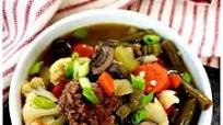 Low Carb Hamburger Vegetable Soup Low Carb Hamburger Vegetable Soup