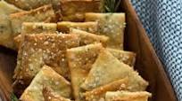 Rosemary Sea Salt Crackers Rosemary Sea Salt Crackers