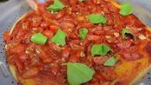 Grilled Rainbow Tomato Pizza Recipe Grilled Rainbow Tomato Pizza Recipe