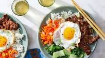 Korean-Style Beef with Sesame Bok Choy & Marinated Carrots Korean-Style Beef with Sesame Bok Choy & Marinated Carrots