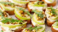 Whipped Ricotta Crostini with Honey Whipped Ricotta Crostini with Honey