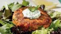 Salmon Cake Salad Salmon Cake Salad