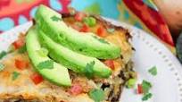 Crock Pot Vegetarian Enchilada Casserole Crock Pot Vegetarian Enchilada Casserole