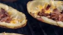 Mouth Watering Grilled Potato Skins Mouth Watering Grilled Potato Skins