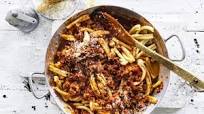 Casarecce with pork and fennel ragu Casarecce with pork and fennel ragu