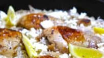 Lemony Greek Rice Pilaf (Pilafi) Recipe with Chicken legs Lemony Greek Rice Pilaf (Pilafi) Recipe with Chicken legs