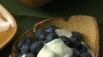 Blueberries with Lemon Cream Blueberries with Lemon Cream
