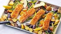 Crispy Salmon with Asparagus and Potatoes Crispy Salmon with Asparagus and Potatoes