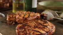 Grilled Bone-In Pork Chops With Hawaiian Marinade Grilled Bone-In Pork Chops With Hawaiian Marinade
