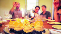 Black Bottom Cupcakes with Salted Caramel Cream Cheese Frosting and Caramel Decoration Black Bottom Cupcakes with Salted Caramel Cream Cheese Frosting and Caramel Decoration
