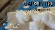 GAPS Stage One Coconut Melts GAPS Stage One Coconut Melts