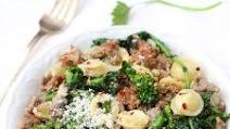 Orecchiette Pasta with Sausage and Broccoli Rabe Orecchiette Pasta with Sausage and Broccoli Rabe