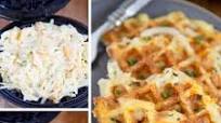 Egg & Cheese Hash Browns Waffles Egg & Cheese Hash Browns Waffles
