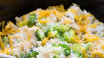 Slow Cooker Chicken, Broccoli and Rice Casserole Slow Cooker Chicken, Broccoli and Rice Casserole