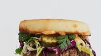 Sesame Pork Burgers with Slaw | Epicurious Sesame Pork Burgers with Slaw | Epicurious