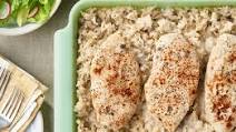 One Dish Chicken & Rice Bake