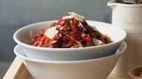 Spaghetti bean bolognaise (vegetarian) Spaghetti bean bolognaise (vegetarian)