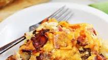 Cheesy 3-Meat Breakfast Casserole Recipe Cheesy 3-Meat Breakfast Casserole Recipe