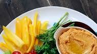Roasted Red Bell Pepper Hummus Roasted Red Bell Pepper Hummus
