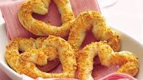 Heart-Shaped Breadsticks Heart-Shaped Breadsticks